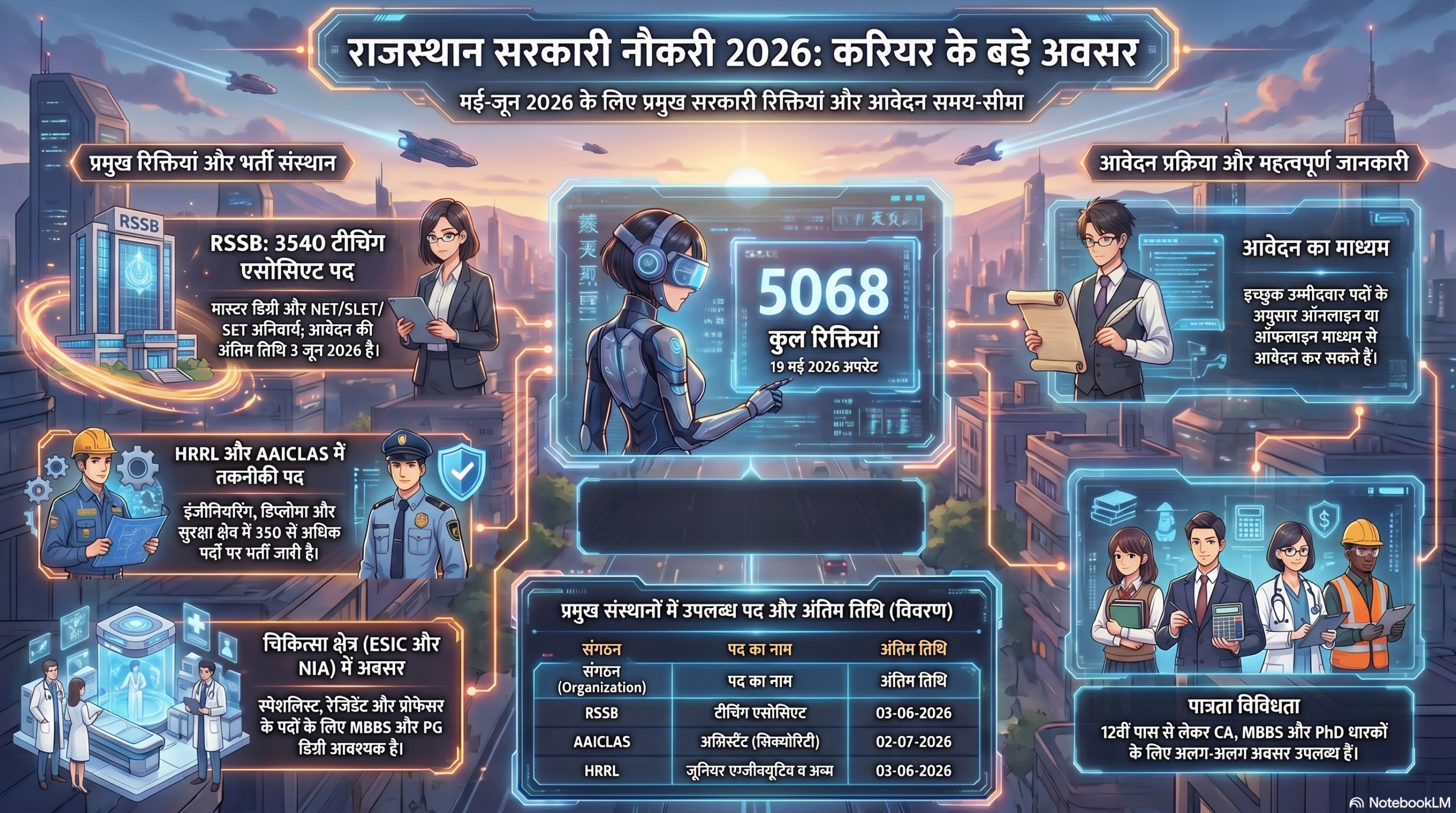 राजस्थान सरकारी नौकरी भर्ती सूचना 2026
