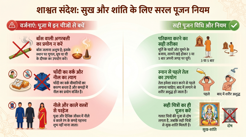 शाश्वत संदेश: सकारात्मक ऊर्जा एवं सरल पूजन विधि